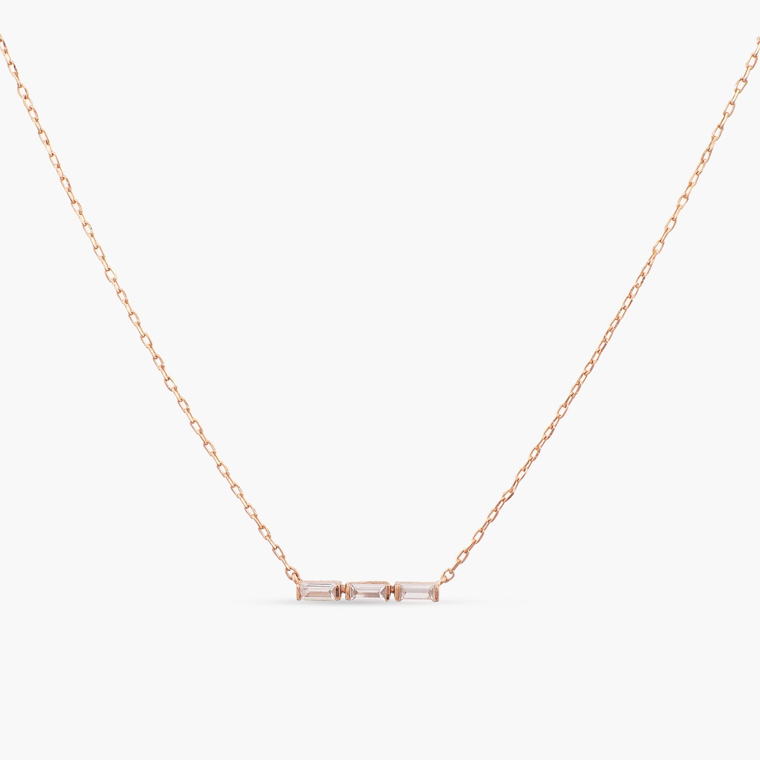 Nipuna CZ Silver Necklace