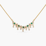 Necklaces Anya CZ Silver Pendant Necklace