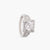 Chestnut CZ Silver Finger Ring