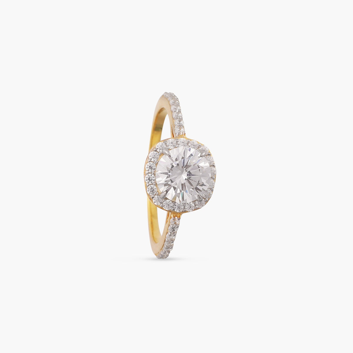 Mother of Sparkle CZ Silver Finger Ring