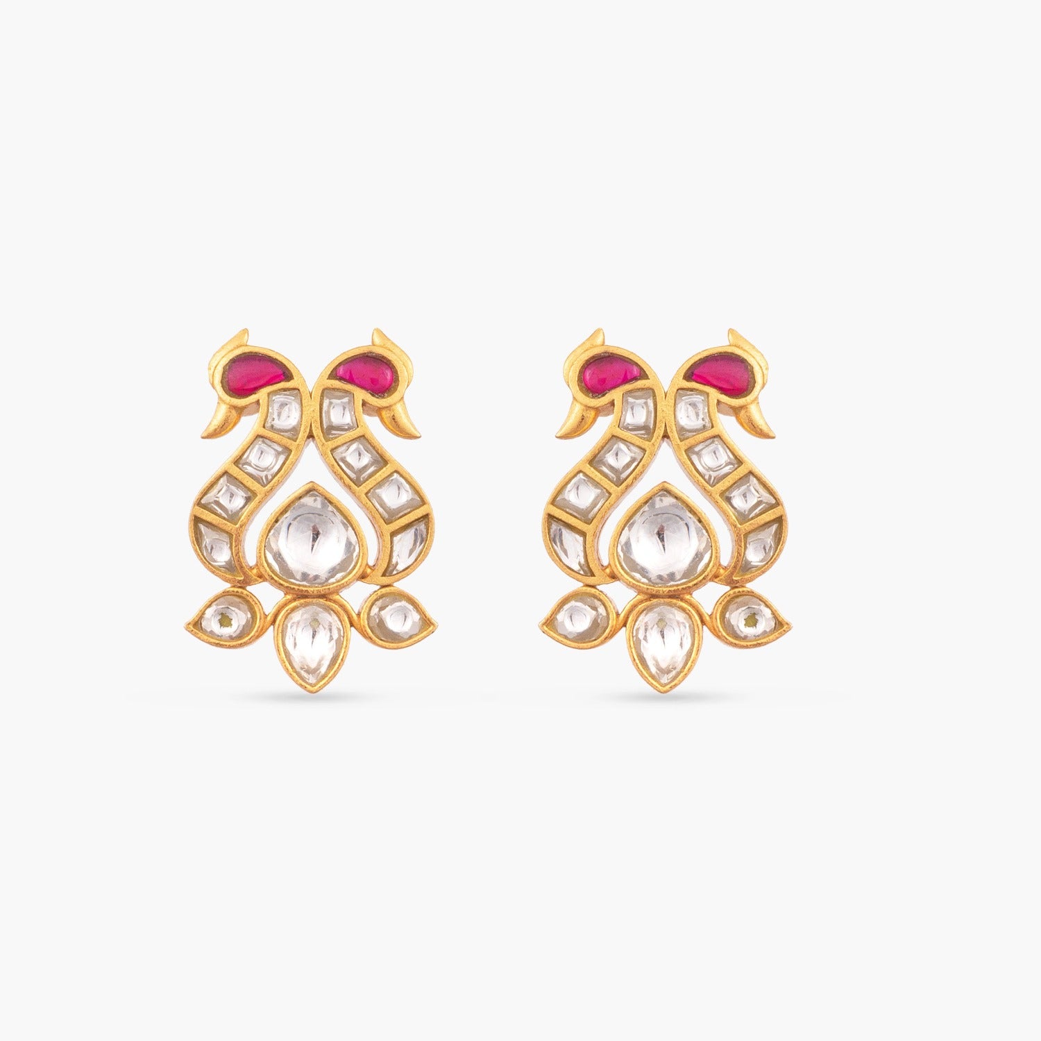Earrings Maruka Mayur Silver Earrings