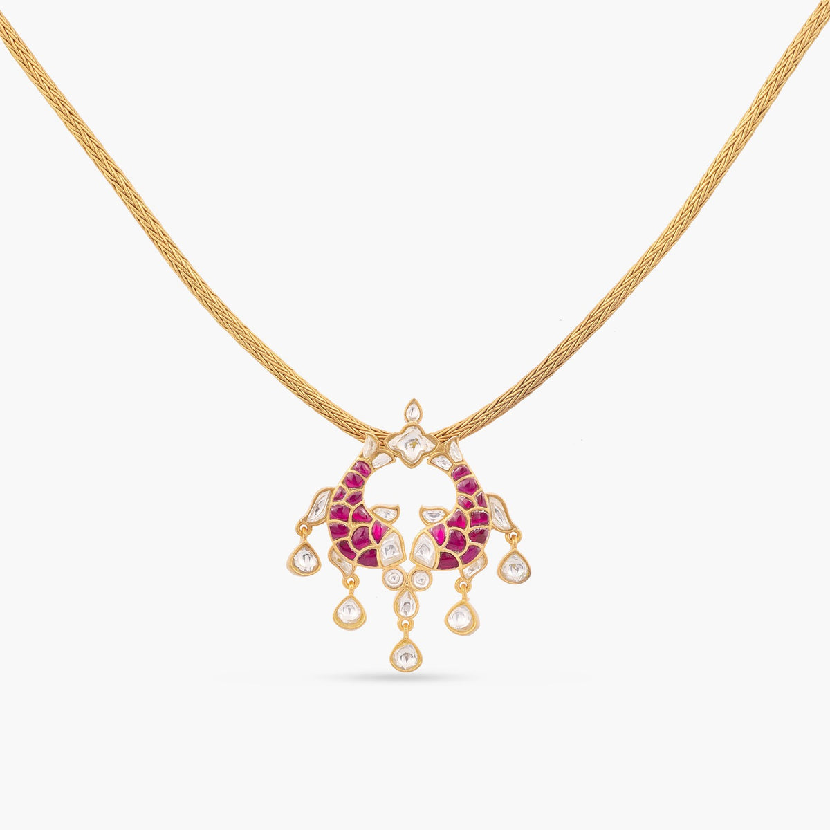 Rohita Gold Plated Pendant Necklace