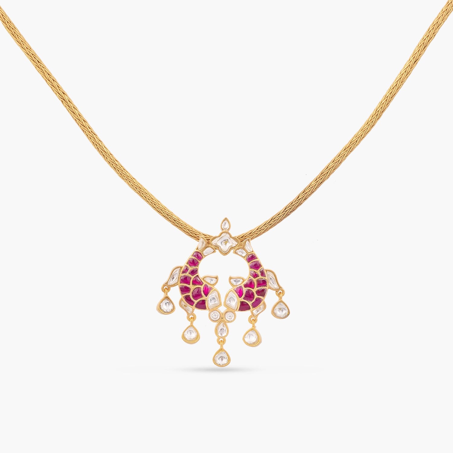 Rohita Gold Plated Pendant Necklace