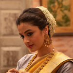 Earrings Dhriti Nakshi Silver Chandbali Earrings