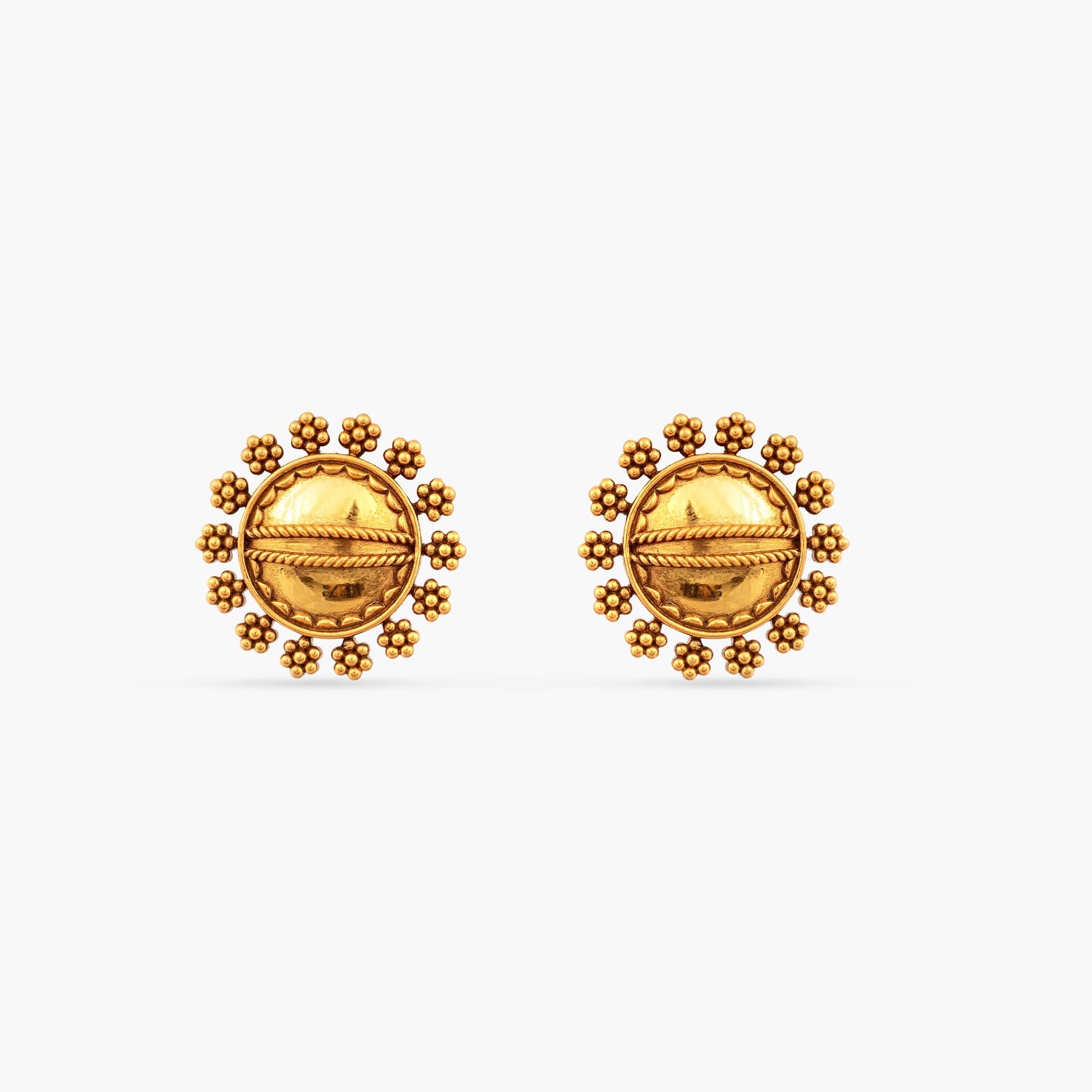 Hima Loka Silver Studs