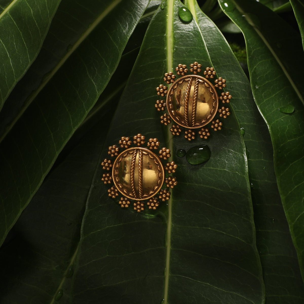 Hima Loka Silver Studs