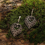 Earrings Argala Tribal Silver Earrings