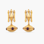 Earrings Bakul Loka Drop Silver Earrings