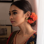 Earrings Bakul Loka Drop Silver Earrings