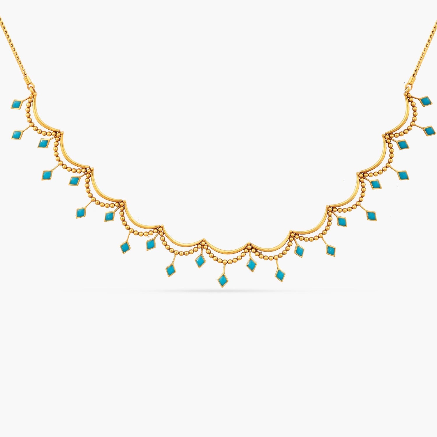 Necklaces Neelam Loka Silver Necklace