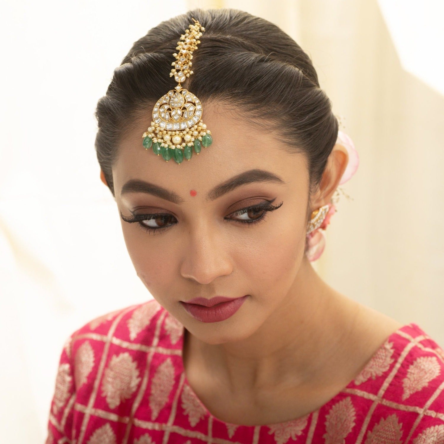 Hair Accessories Neeyati Silver Maangtika