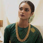Necklaces Hiranmayi Antique Nakshi Silver Necklace