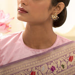Earrings Anupa Jadau Silver Earrings
