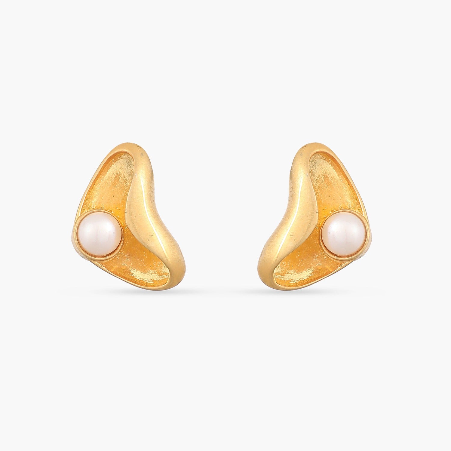 Isla Pearl Silver Studs 