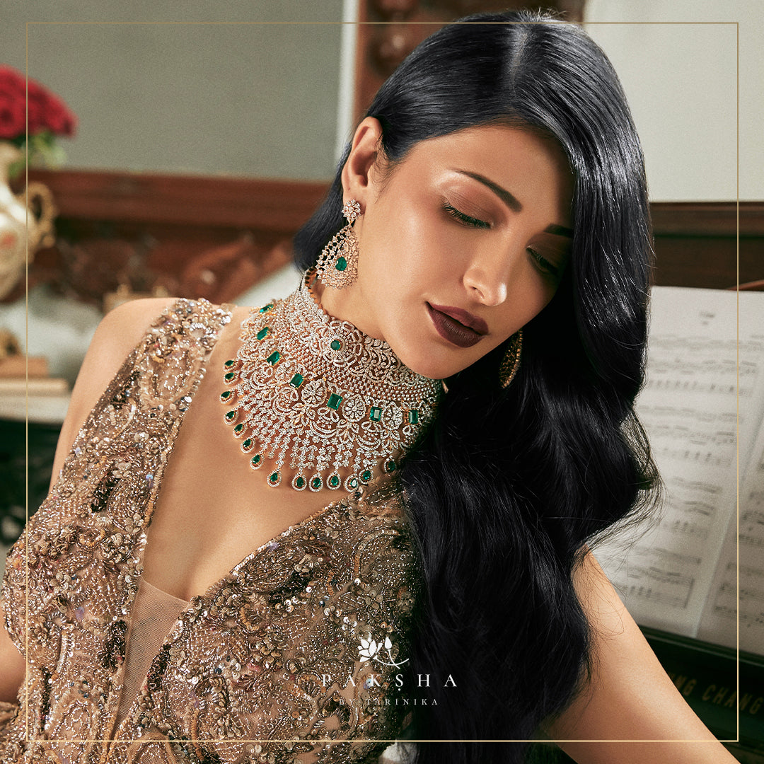 Necklaces Adela Grand CZ Silver Choker